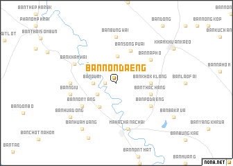 map of Ban Non Daeng