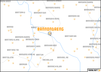 map of Ban Non Daeng