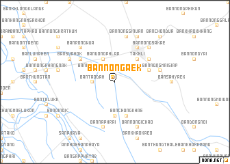 map of Ban Nong Aek