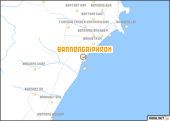 map of Ban Nong Ai Phrom