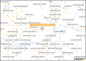 map of Ban Nong Anamai