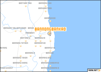 map of Ban Nong Ban Kao