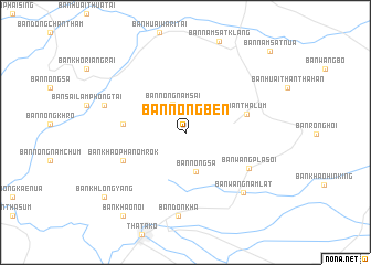 map of Ban Nong Ben