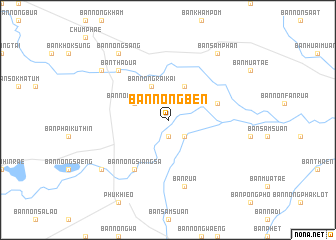 map of Ban Nong Ben