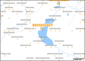 map of Ban Nong Ben