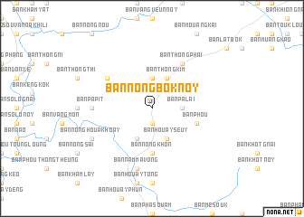 map of Ban Nongbôk Noy