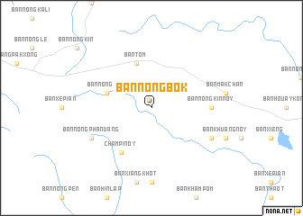 map of Ban Nongbôk