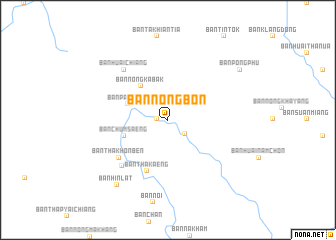 map of Ban Nong Bon