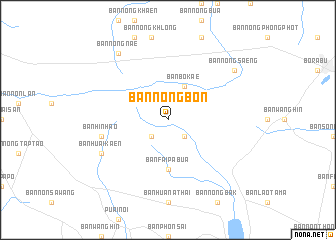 map of Ban Nong Bon