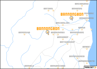 map of Ban Nong Bon