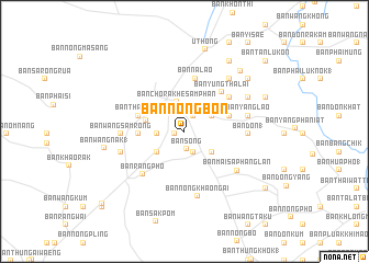 map of Ban Nong Bon