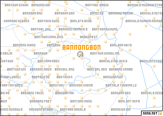 map of Ban Nong Bon