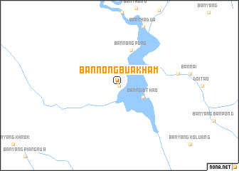 map of Ban Nong Bua Kham