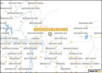 map of Ban Nong Bua Khao