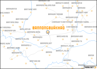 map of Ban Nong Bua Khao