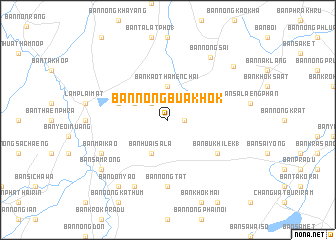 map of Ban Nong Bua Khok