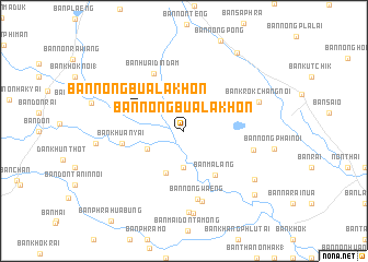 map of Ban Nong Bua Lakhon