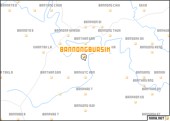 map of Ban Nong Bua Sim