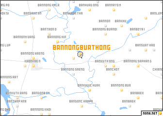 map of Ban Nong Bua Thong