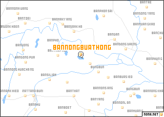map of Ban Nong Bua Thong