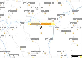 map of Ban Nong Bua Wong