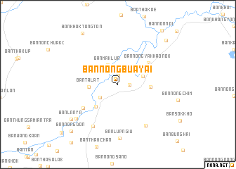 map of Ban Nong Bua Yai