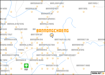 map of Ban Nong Chaeng