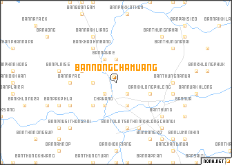 map of Ban Nong Chamuang