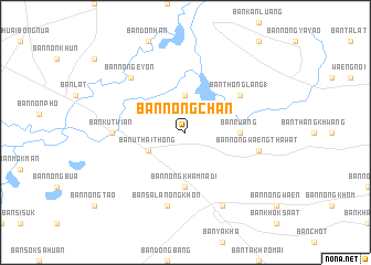 map of Ban Nong Chan