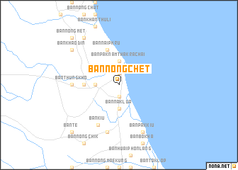 map of Ban Nong Chet