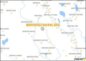 map of Ban Nong Chik Phlong