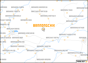 map of Ban Nong Chik