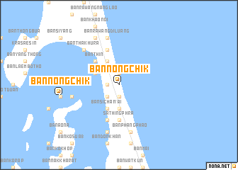 map of Ban Nong Chik