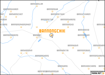 map of Ban Nong Chik