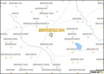 map of Ban Nong Chik