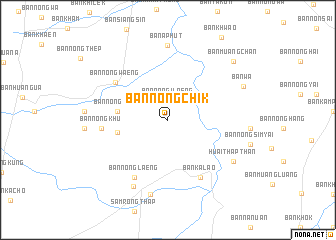 map of Ban Nong Chik