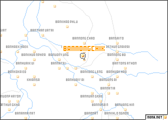 map of Ban Nong Chik
