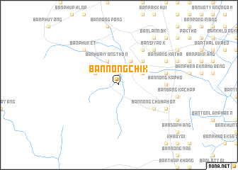 map of Ban Nong Chik