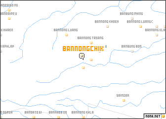 map of Ban Nong Chik