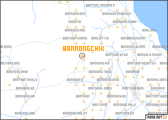 map of Ban Nong Chik