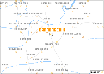 map of Ban Nong Chik