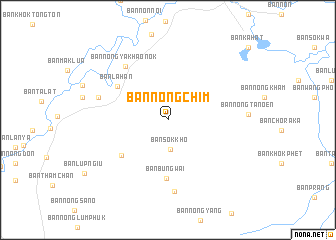 map of Ban Nong Chim