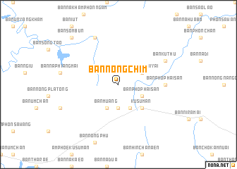 map of Ban Nong Chim
