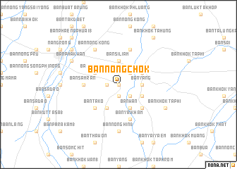 map of Ban Nong Chok