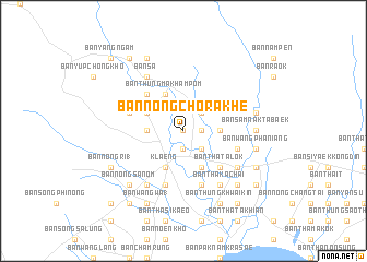 map of Ban Nong Chorakhe