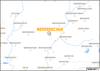 map of Ban Nong Chum