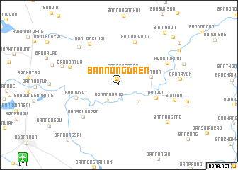 map of Ban Nong Daen