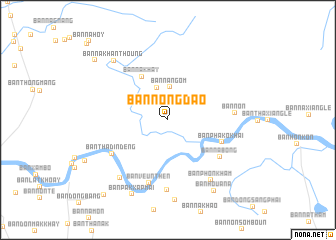 map of Ban Nongdao