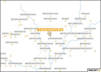 map of Ban Nongdeun