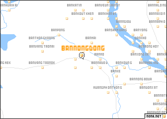 map of Ban Nongdông